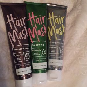 Bath & Body Works - Set of 3 Hair Masks